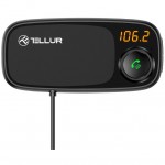 Tellur FMT-B6 (TLL171082) Bluetooth FM трансмитер с MicroSD, MP3 плеър, FM радио, USB зарядно и микрофон