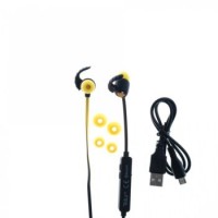 Tellur Speed TLL511051 спортни безжични Bluetooth стерео слушалки, Multipoint, Micro-USB, жълти