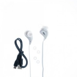 Tellur ATHLETE TLL511071 спортни безжични in-ear слушалки с микрофон, Bluetooth 4.0, multipoint, бели