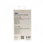 Tellur ATHLETE TLL511071 спортни безжични in-ear слушалки с микрофон, Bluetooth 4.0, multipoint, бели Tellur ATHLETE TLL511071 спортни безжични in-ear слушалки с микрофон, Bluetooth 4.0, multipoint, бели