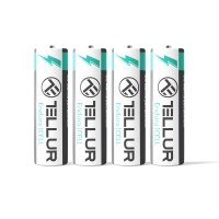 Tellur TLL158501 Endura Cell – цинково-въглеродни батерии AA R6, 1,5 V, 4 броя