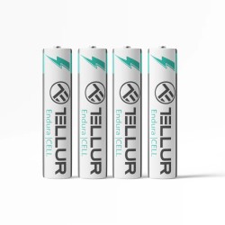 Tellur Endura Cell батерии, цинково-въглеродни, AAA R03, 1.5V, 4 бр./компл.