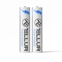 Tellur Flexi Power батерии, супер алкални, AAA LR03, 1.5V, 2 бр./компл.