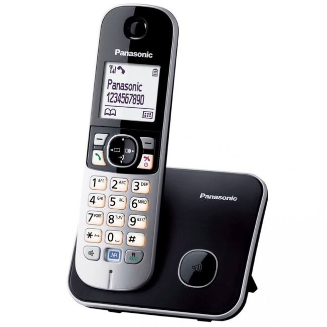  Panasonic KX-TG6811FXB DECT телефон - черен